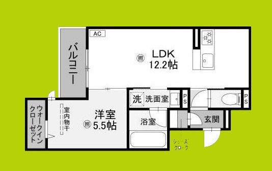 クレッシェンドⅥ 間取り