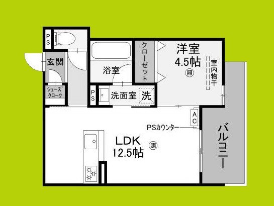 クレッシェンドⅥ 間取り