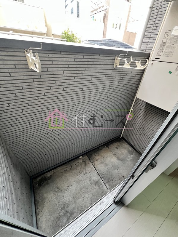 エクル巽北 ベランダ