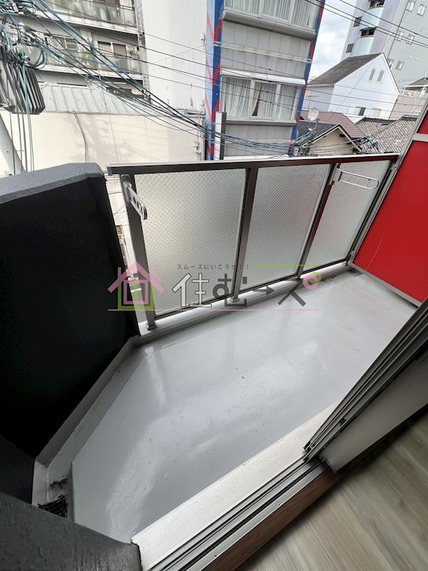 グランパシフィック今里公園 ベランダ