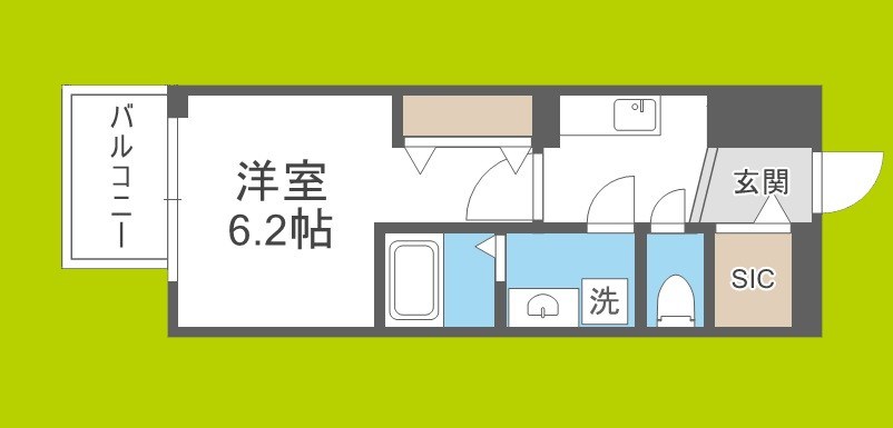 ワールドアイ梅田WEST 間取り