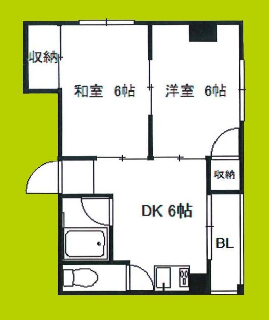 シュウ中川東 間取り