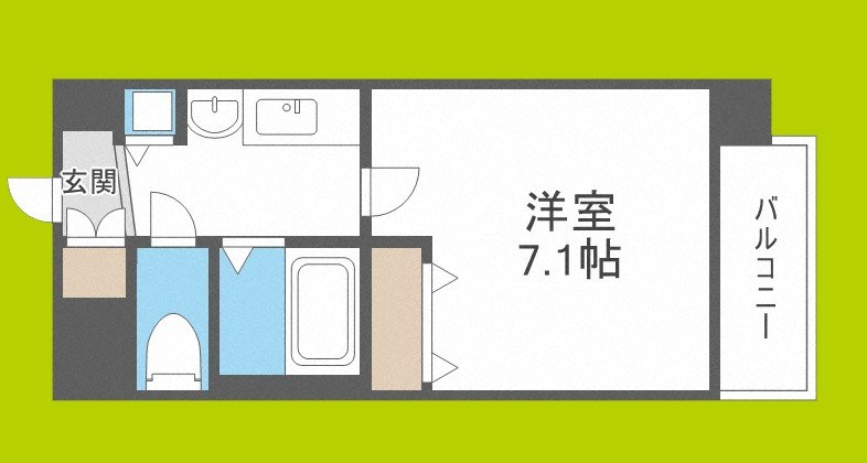 アクロス塚本リヴィエール 間取り