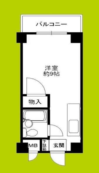 ハイツサンシャイン 間取り