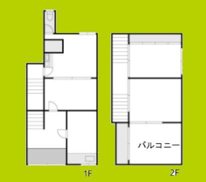 佃3丁目貸家1 間取り