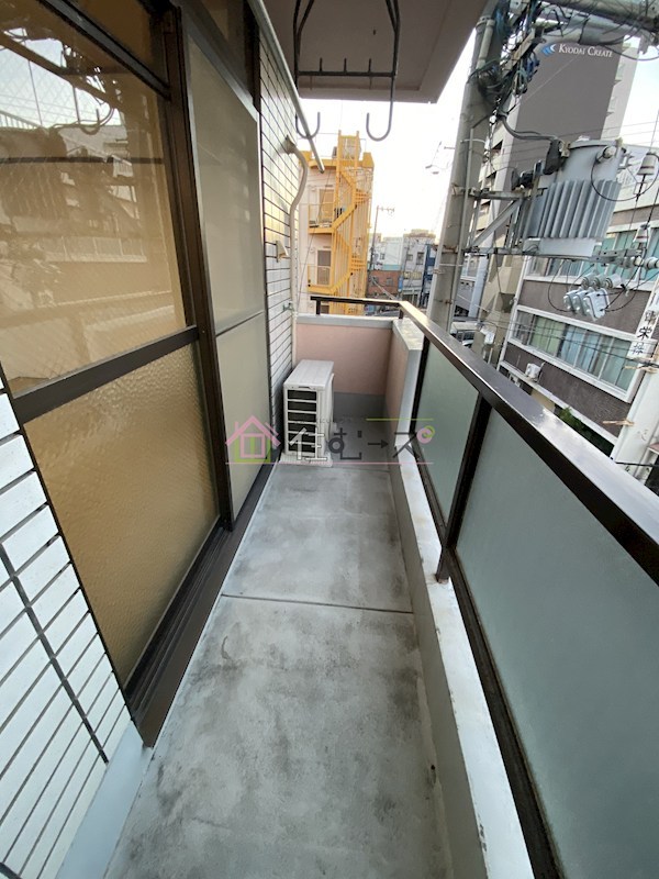 吉村マンション ベランダ