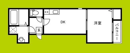アクロス大和田アパートメントⅣ 間取り