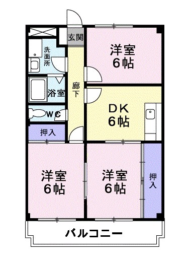 エスポアール　Ｐａｒｔ１ 間取り