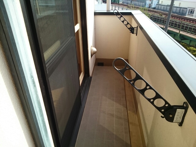 キングスコート桑津 ベランダ