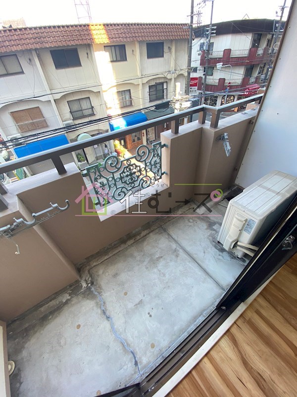 アインス蒲生 ベランダ