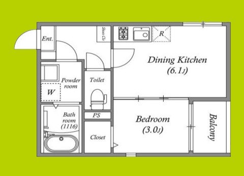 (仮称）加美北一丁目B  間取り