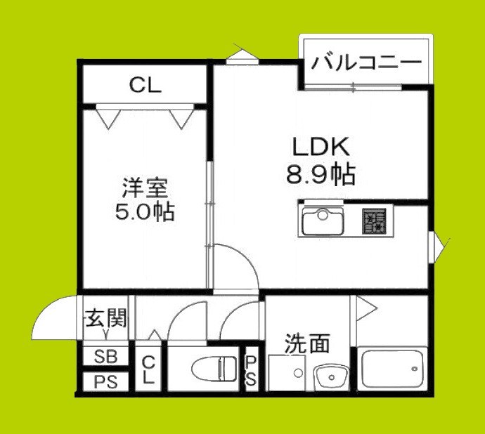 BelAir Toyotsu 間取り