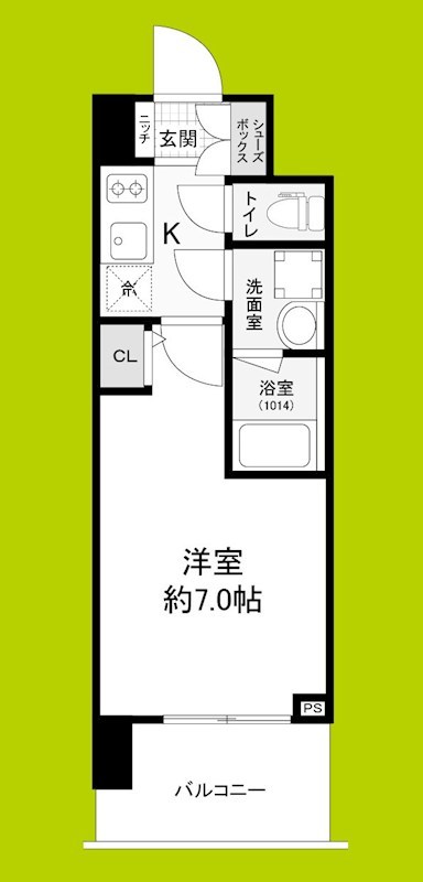 スプランディッドⅡ 間取り