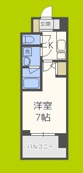 スプランディッドⅡ 間取り