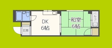 シャトー杉本PARTⅠ 間取り