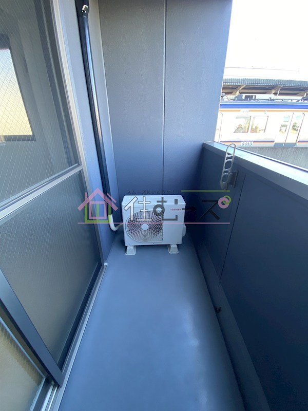 みおつくし粉浜 ベランダ