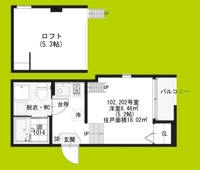 ハーモニーテラス住吉 間取り