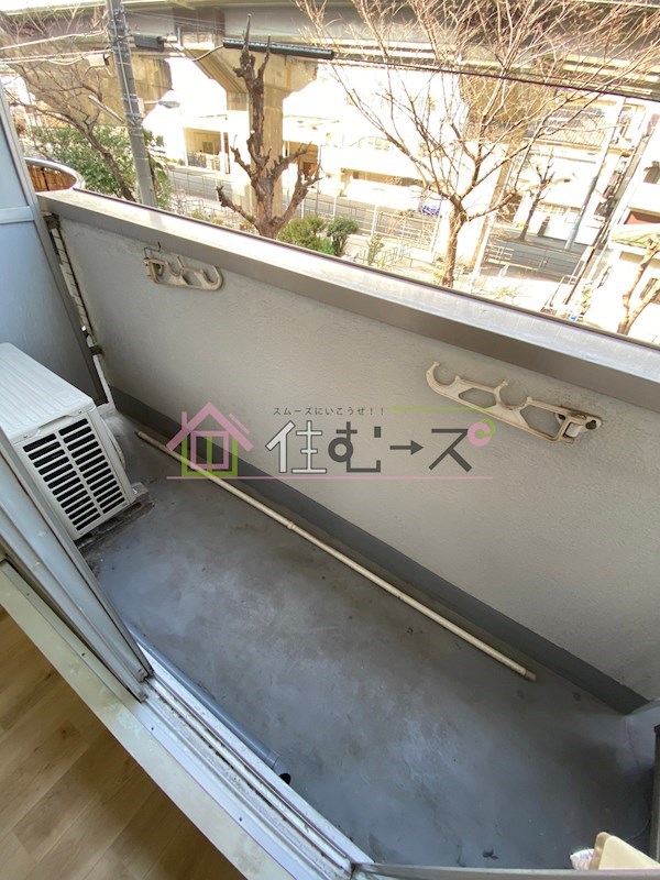 ベルメゾンリズ ベランダ