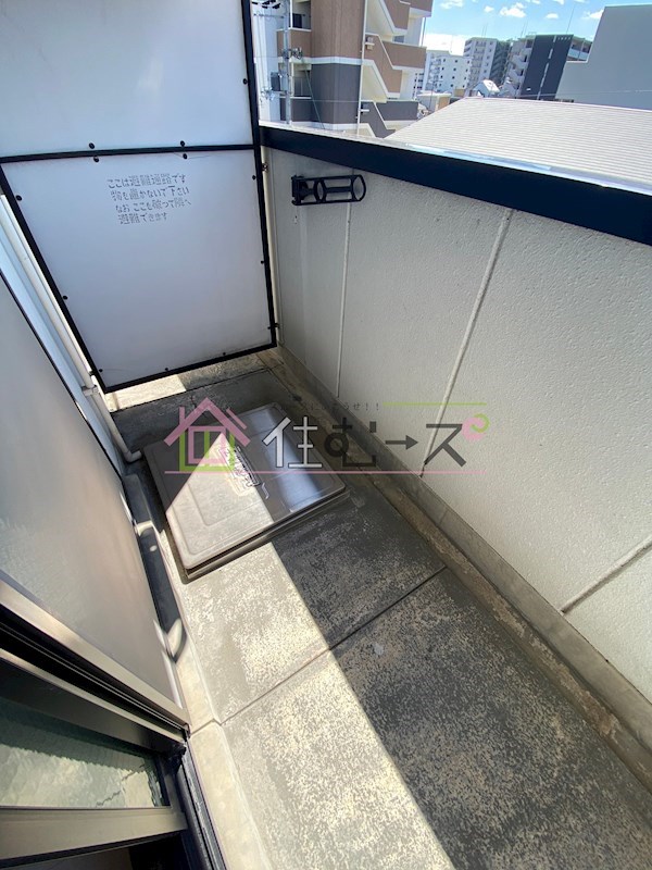 ギャレグラン ベランダ