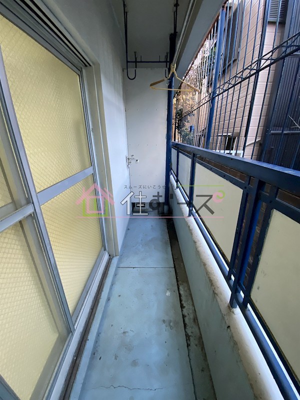 パレス帝塚山 ベランダ