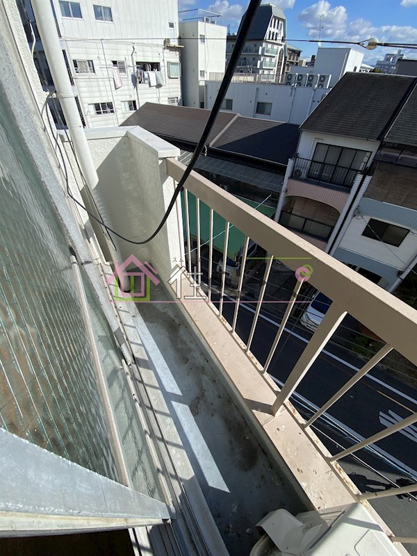 光ハイツ ベランダ