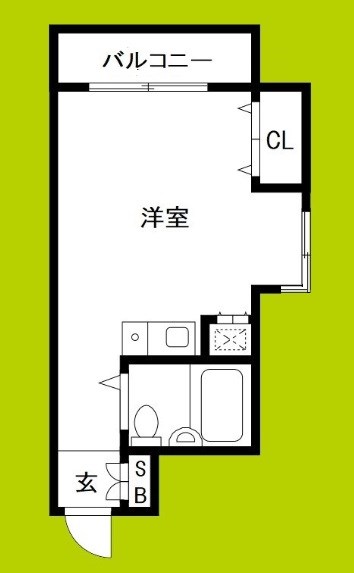 メロディーハイム大今里 間取り