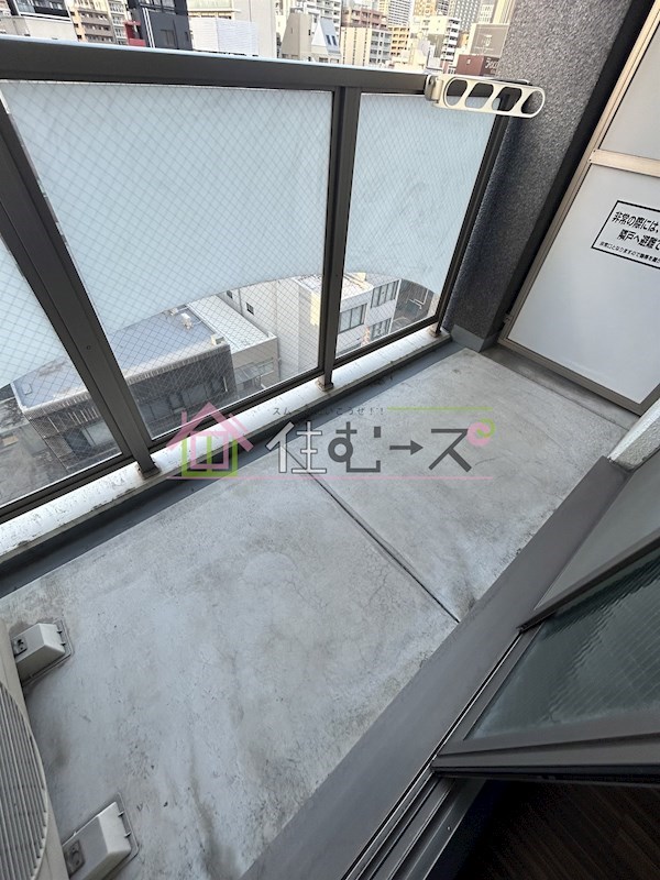 インペリアル靭本町 ベランダ