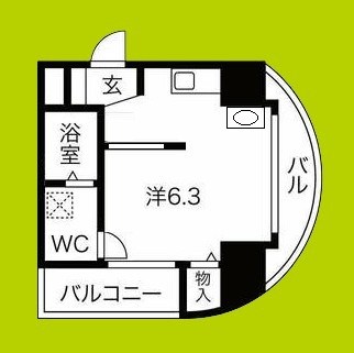 レクシア鶴ヶ丘 間取り