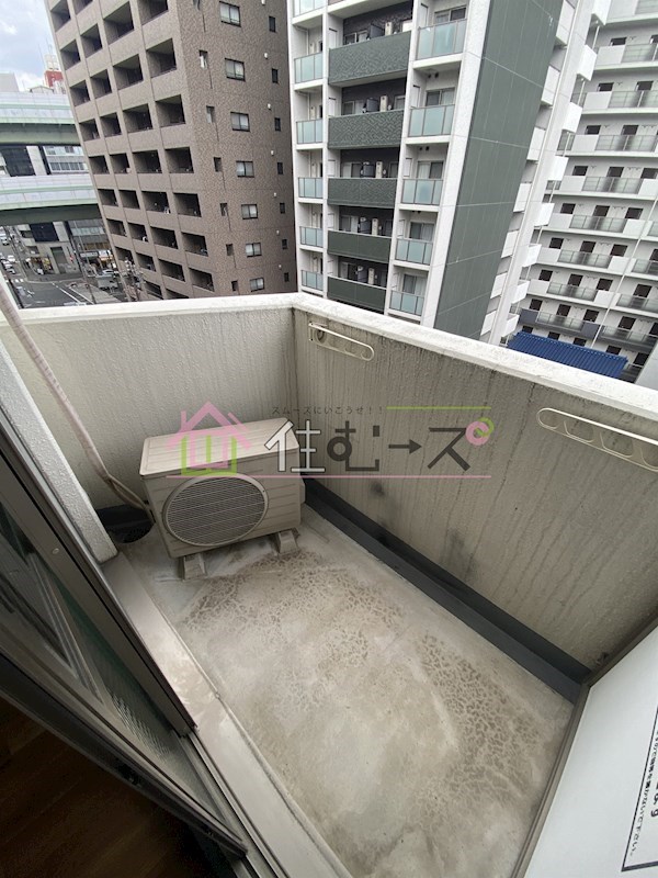 インペリアル靭本町 ベランダ