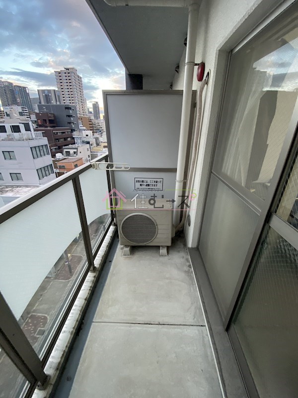 インペリアル靭本町 ベランダ