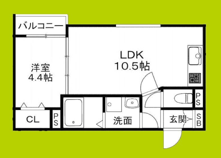 BelAir Toyotsu 間取り