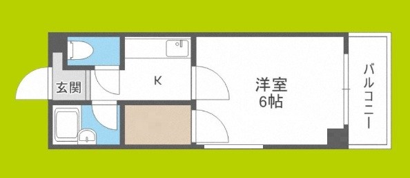 コレクション西田辺 間取り