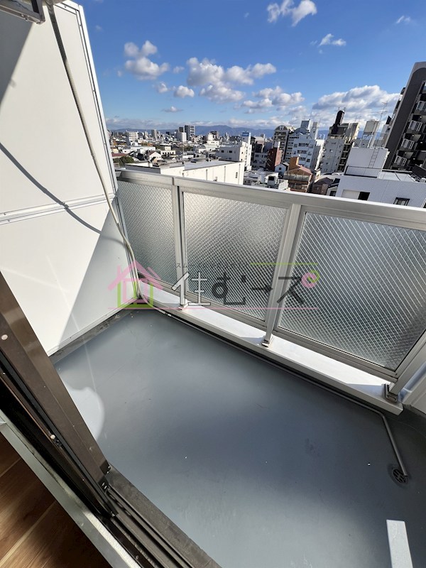 コレクション西田辺 ベランダ