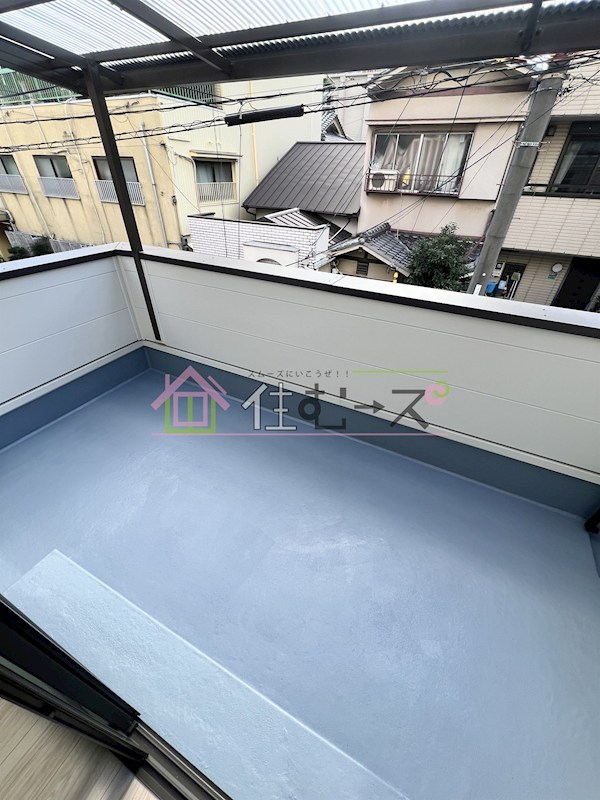 昭和町2貸家 ベランダ
