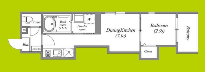 (仮称）加美北一丁目B  間取り