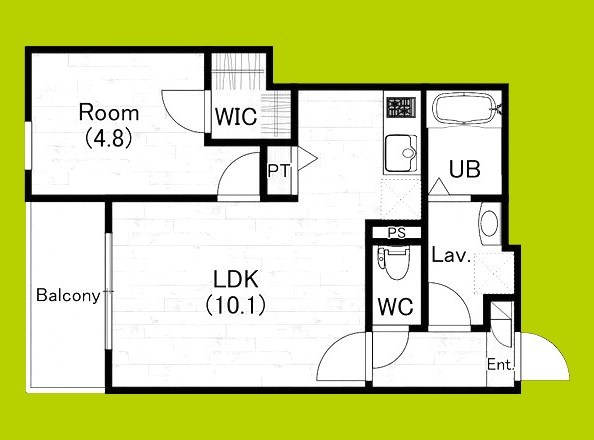 (仮称)ジーメゾン姫島アウラ 間取り