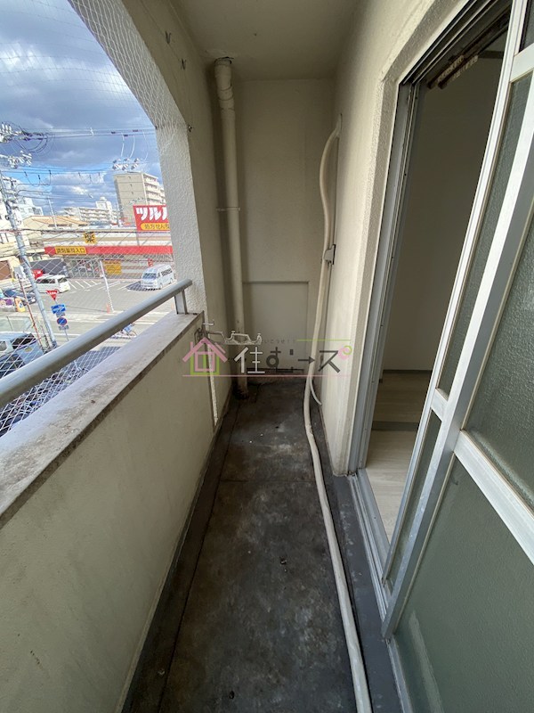 ラ・フォーレ苅田  ベランダ