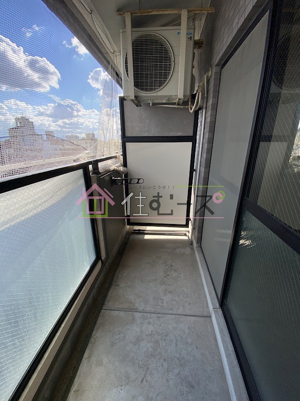 ランブラスあびこ ベランダ