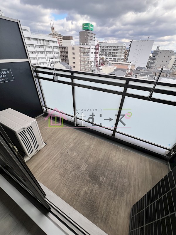 スプランディッド天王寺DUE ベランダ