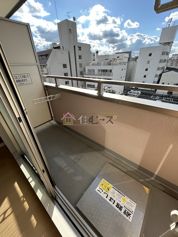 ルミエール田辺 ベランダ