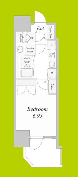 セレニテ東梅田アリエ 間取り