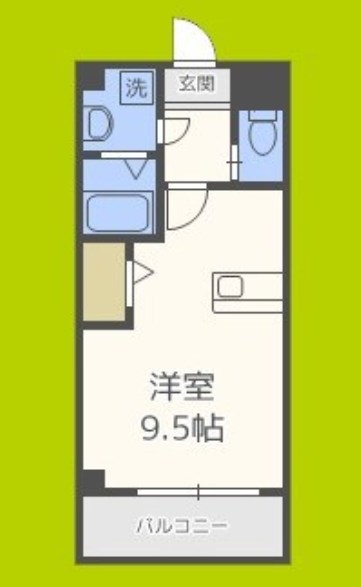 サンライフ北田辺 間取り