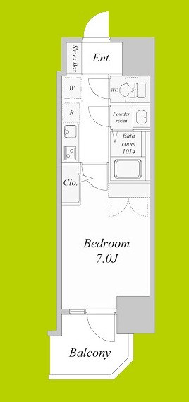 セレニテ東梅田アリエ 間取り