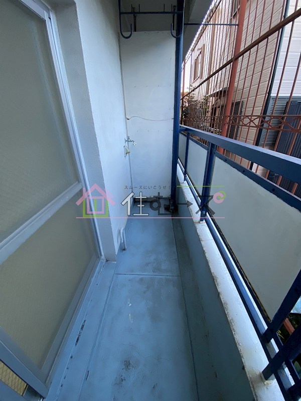 パレス帝塚山 ベランダ