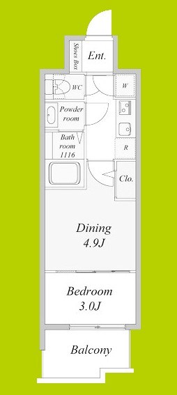 セレニテ東梅田アリエ 間取り