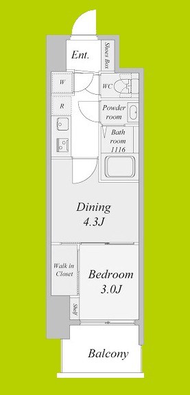 セレニテ東梅田アリエ 間取り