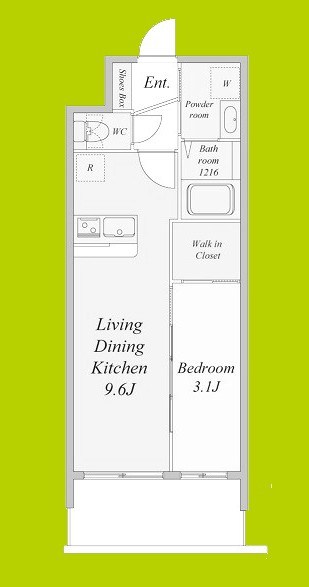 セレニテ東梅田アリエ 間取り