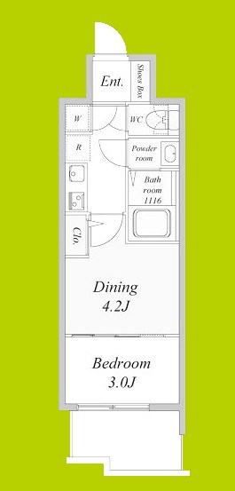 セレニテ東梅田アリエ 間取り