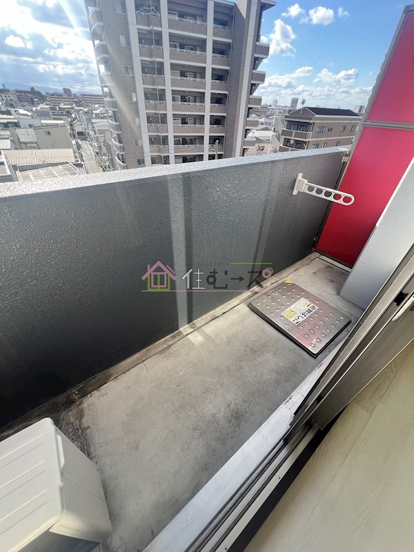 グランパシフィック松虫通 ベランダ