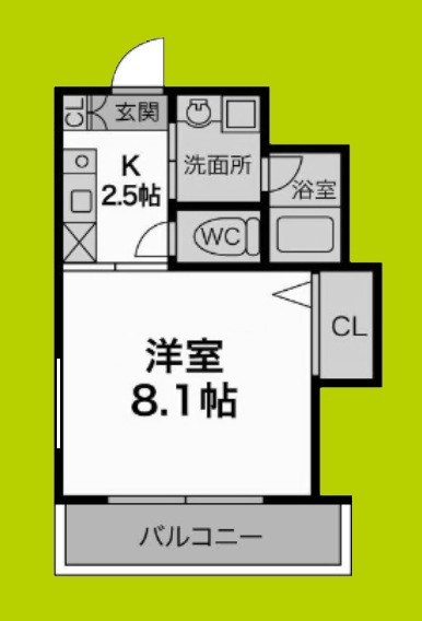 エムステージ矢田 間取り